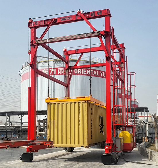 连体式吊机的设计原理